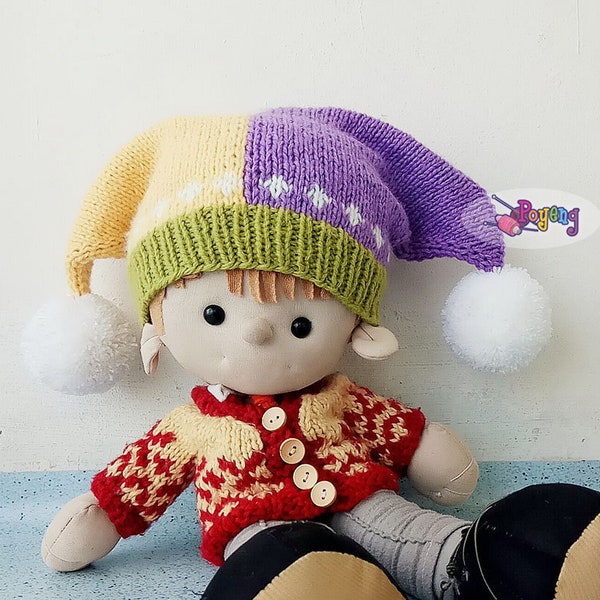Jester Hat Pattern Etsy