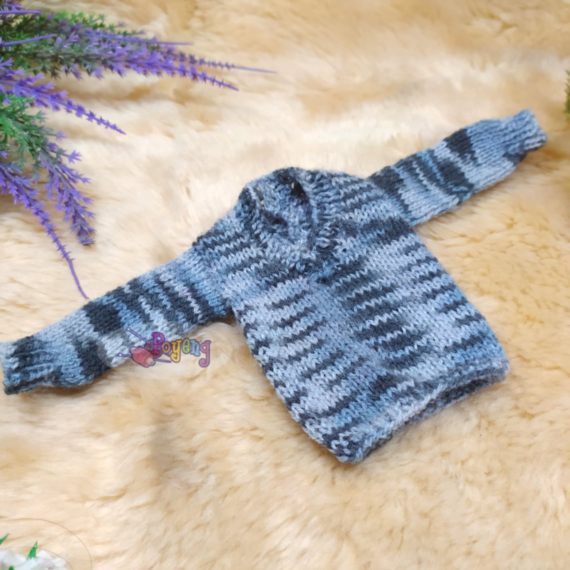 Knitting Pattern V Neck Sweater for BTS Barbie Ken Doll PDF Etsy