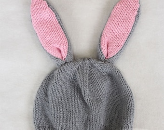 KNITTING PATTERN Another Bunny Hat Baby Size PDF