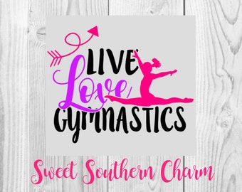 Gymnastics Svg Etsy