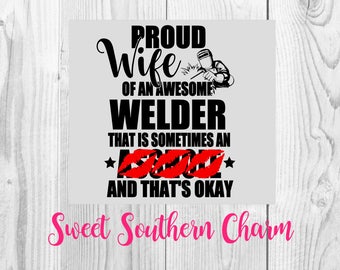 Welder Wife Svg Etsy