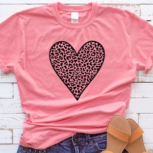 heart svg - heart png - cheetah heart svg - cheetah heart png - cheetah print - leopard print