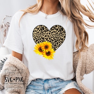 cheetah print heart png - cheetah sublimation - sublimation png - sublimation design - graphic design - sunflower - png - digital download