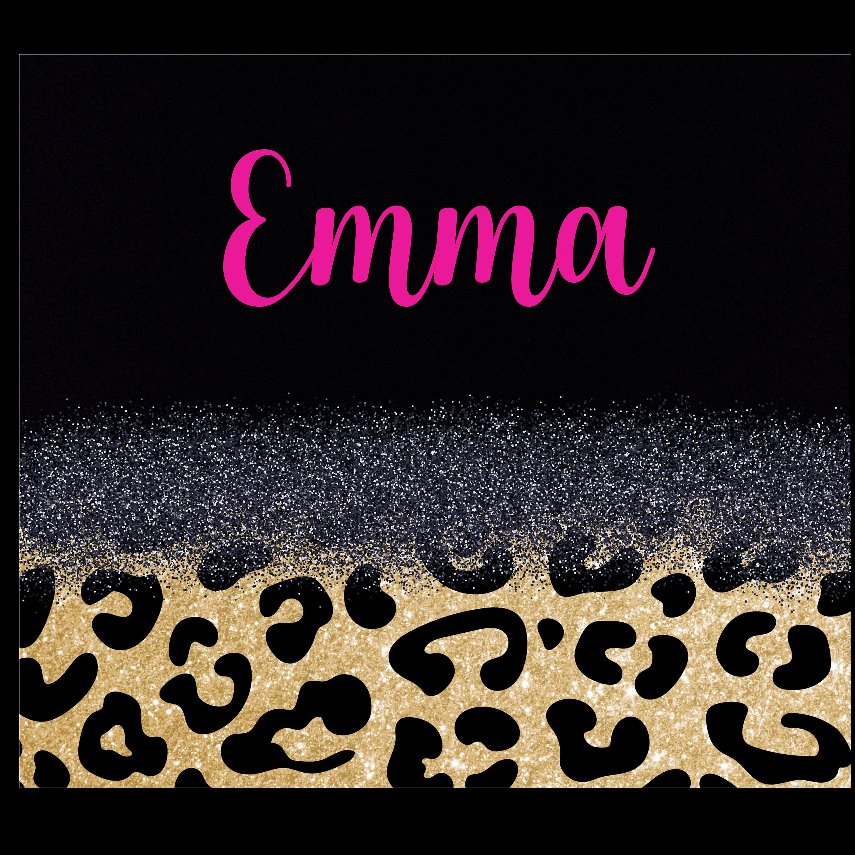 Cheetah Glitter Tumbler Wrap Design Sublimation Tumbler Digital 20 Oz ...