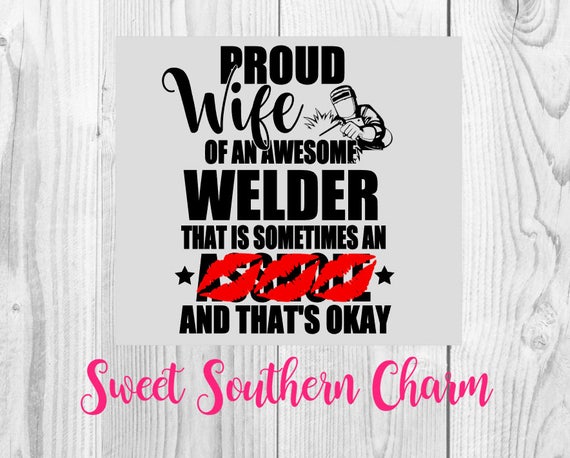 Download Welder Cut File Wife Svg