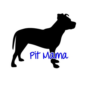 Pit bull mama svg - svg file - svg files - pit bull - pit bull svg - pit bull file - dog svg - dog svg file - pit bull love - pit bull files