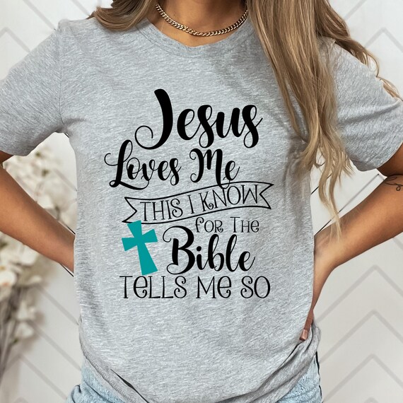Jesus Loves Me Lyrics Women T Shirt Jesus Loves Me Lyrics Women T Shirt
