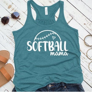 Softball mama png file gift for softball mom SVG file digital download