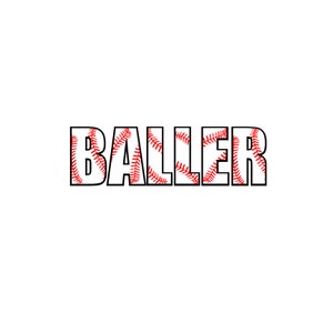 baller svg - baseball svg - baseball svg files - svg file - svg files - baseball cut file - baseball baller - baseball files