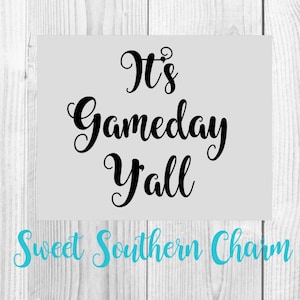 its game day yall - svg file - svg files - game day svg - football svg - football svg file - football svg files