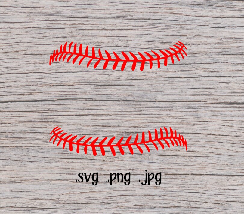 Download Baseball laces svg baseball svg baseball svg files svg | Etsy