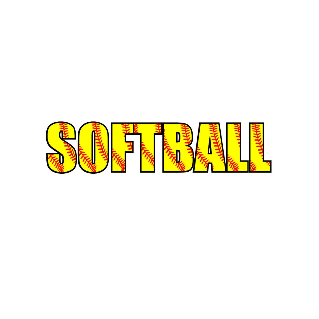 Softball Laces Svg Softball Svg Softball Svg Files Svg File Svg Files