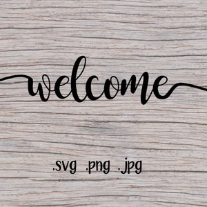 welcome svg - welcome svg file - welcome cut file - front door svg - greeting svg - svg file - svg files - cut files - svg cut file - files