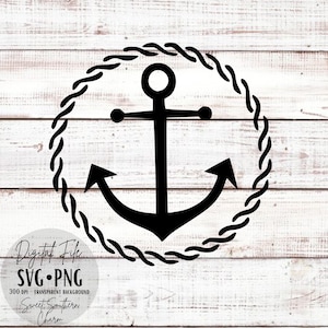 anchor svg - anchor svg file - cute svg file - name svg file - decal svg file - svg file - svg files - anchor - png files - cutting file