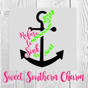 refuse to sink svg - anchor svg - anchor svg file - anchors svg - verse svg - bible verse svg - svg file - svg files - vector graphic - file