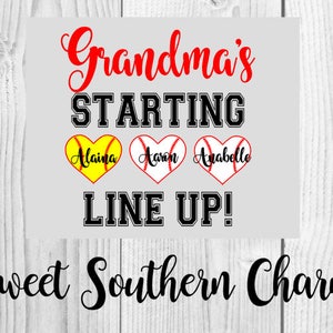 baseball grandma svg - svg file - svg files - svgs - baseball svg - baseball - baseball files - baseball cut file - baseball svg file - file