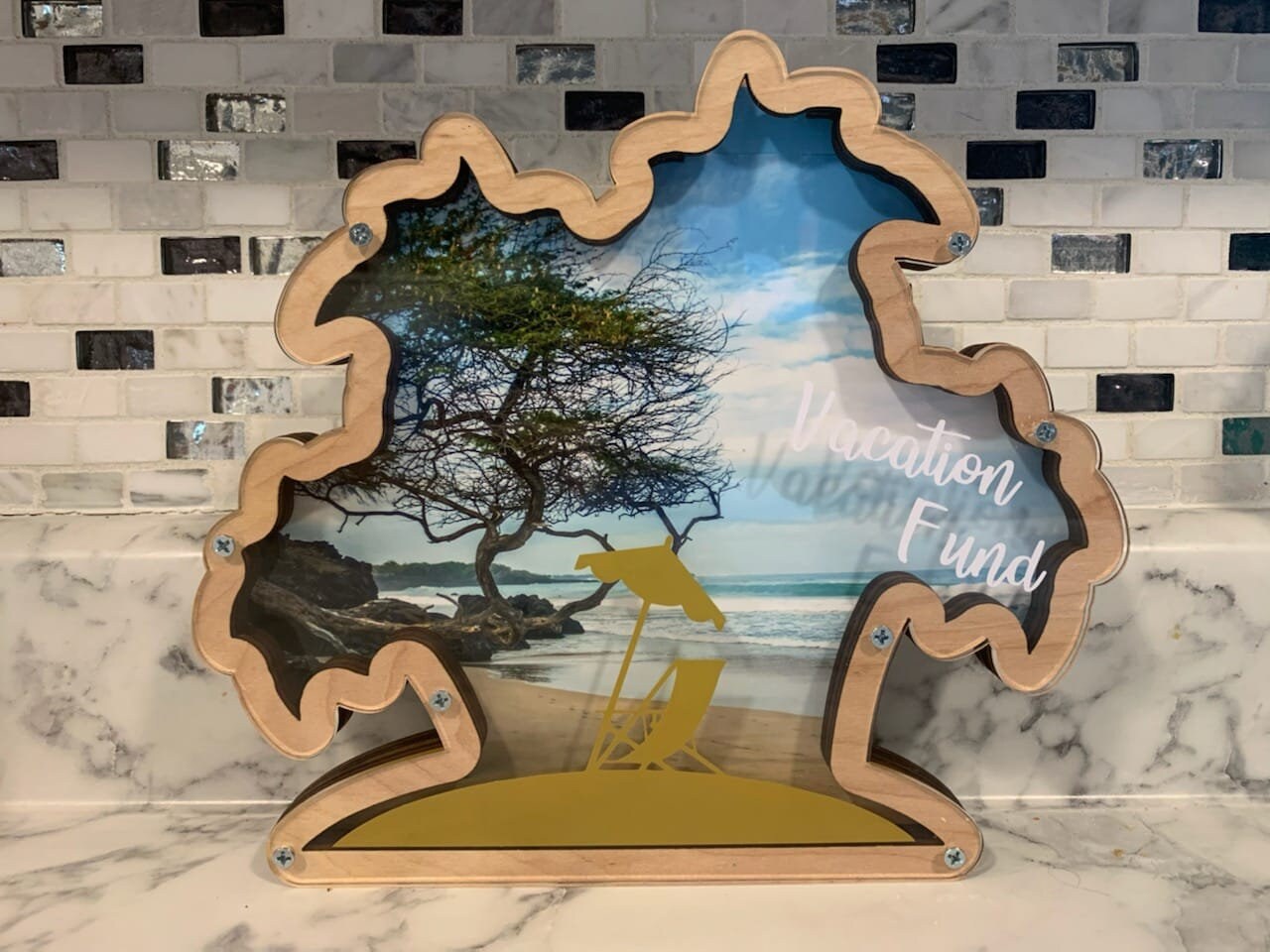 Download Beach Piggy Bank 3d Svg File Only Instant Download Vacation Etsy
