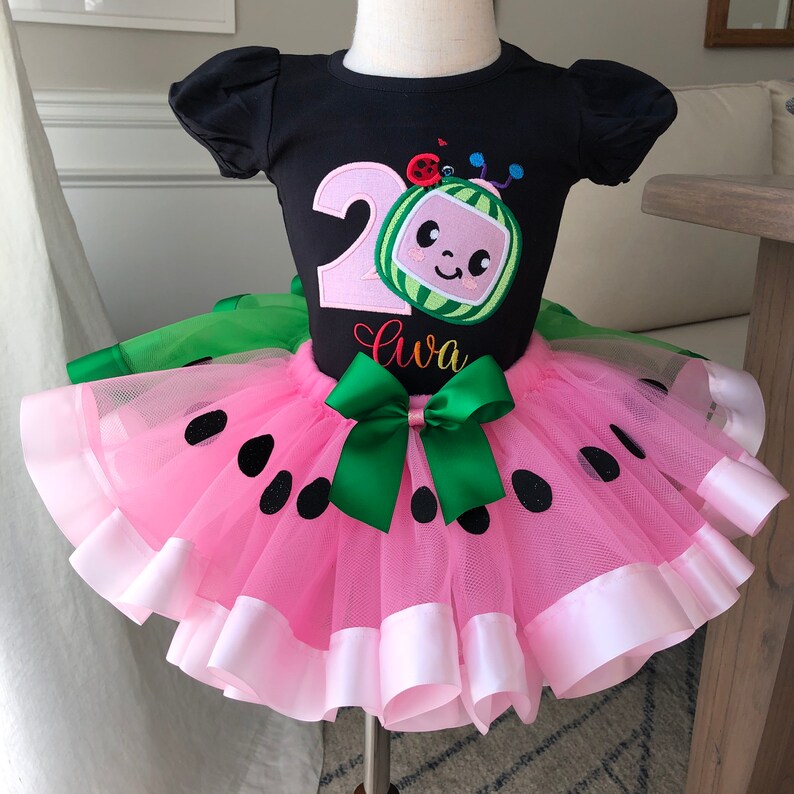 Baby Watermelon Outfit Tutu Set First Etsy
