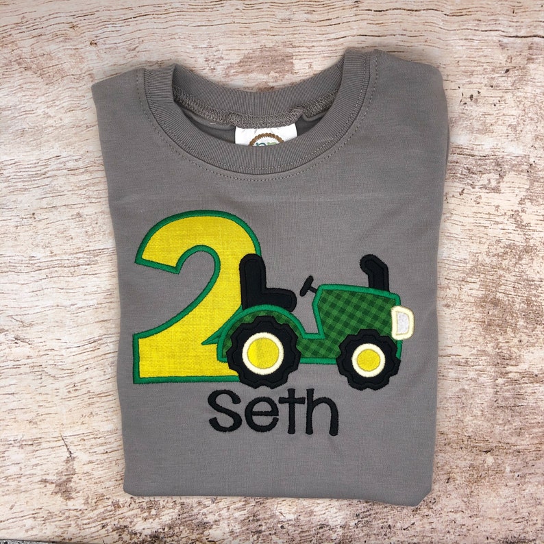 john deere first birthday shirt