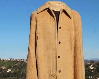 RARE 60s Tan Pendleton Wool Cape (Vintage / 60s / Pendleton)