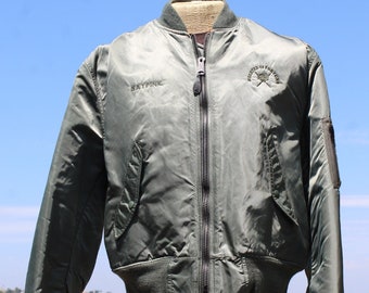 ALPHA size: XXL 90s 80s MA-1 USA製 米軍 Vintage 90s Alpha