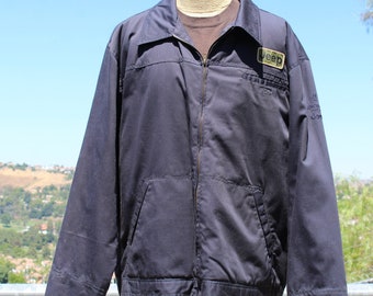 Veste de travail Jeep bleue vintage XXL (vintage / années 90 / Jeep)