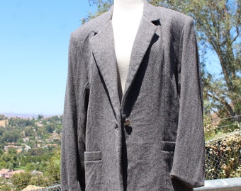 vintage des années 70 gris laine Blazewer 12 Made in USA (vintage/70s/Dumas)