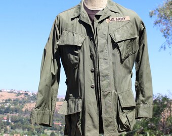 RARE 60s Vietnam US Army M-65 Tropical Combat Jacket (Vintage / 60s / US Army)