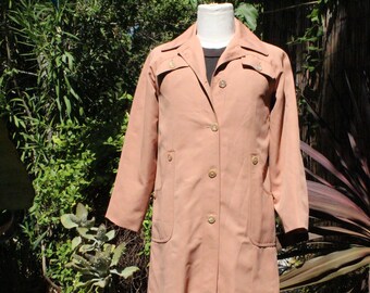 Long 70s Tan Stanbrooke Overcoat w Liner (Vintage / 70s / Stanbrooke)