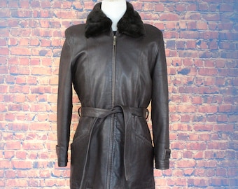 adler leather coat