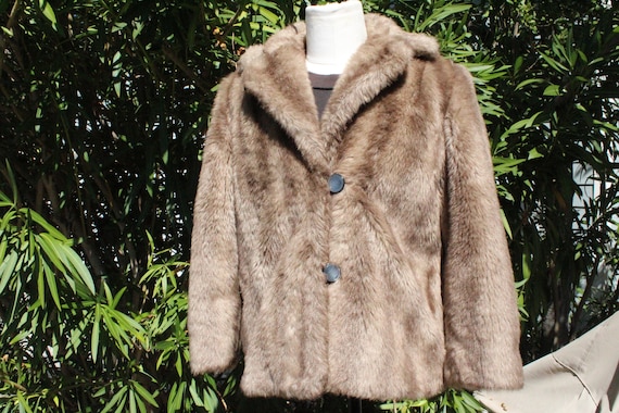 Faux fur shop shell