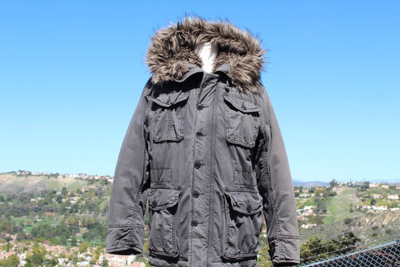 Vintage Heavy Green Army Parka (Vintage / 90s / Ru