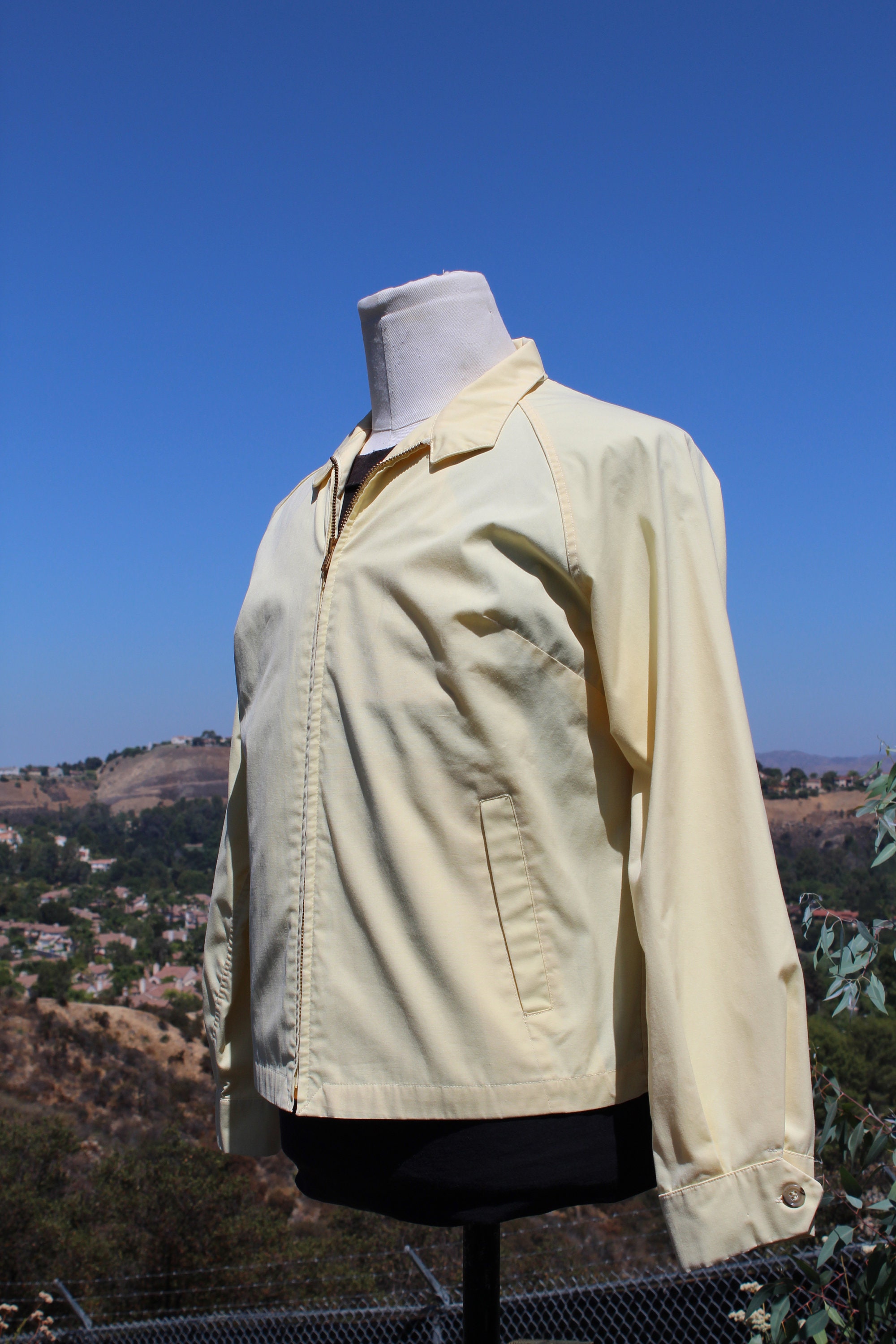 London fog deals yellow jacket