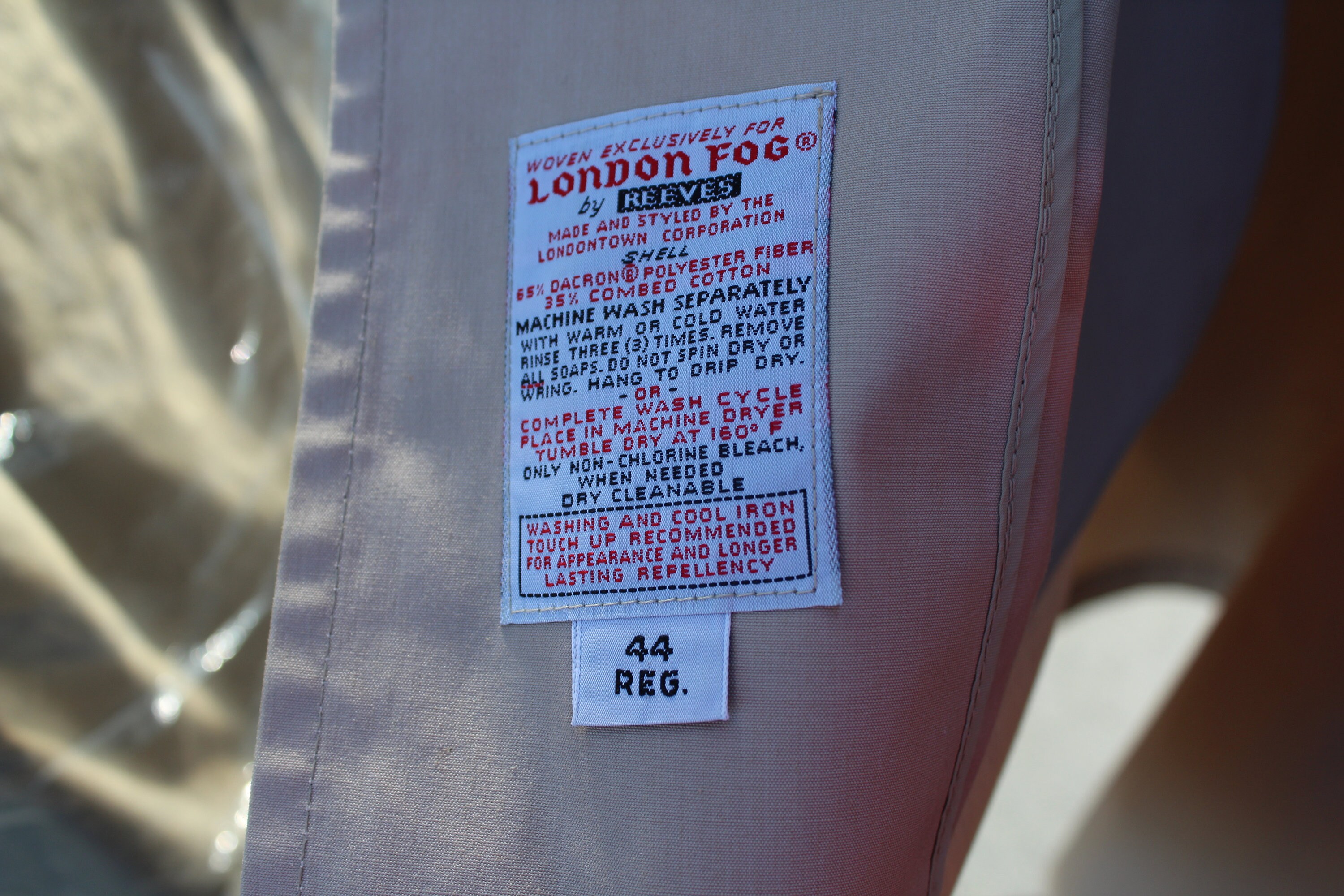 Vintage 60s London Fog Overcoat 44R (vintage / London Fog / 60s 
