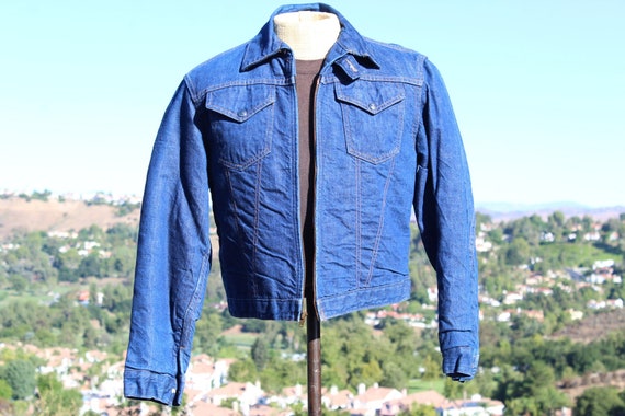 Blue jean jacket cheap with wool lining