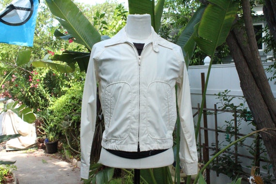 Classic 70s White McGregor Windbreaker (Vintage /