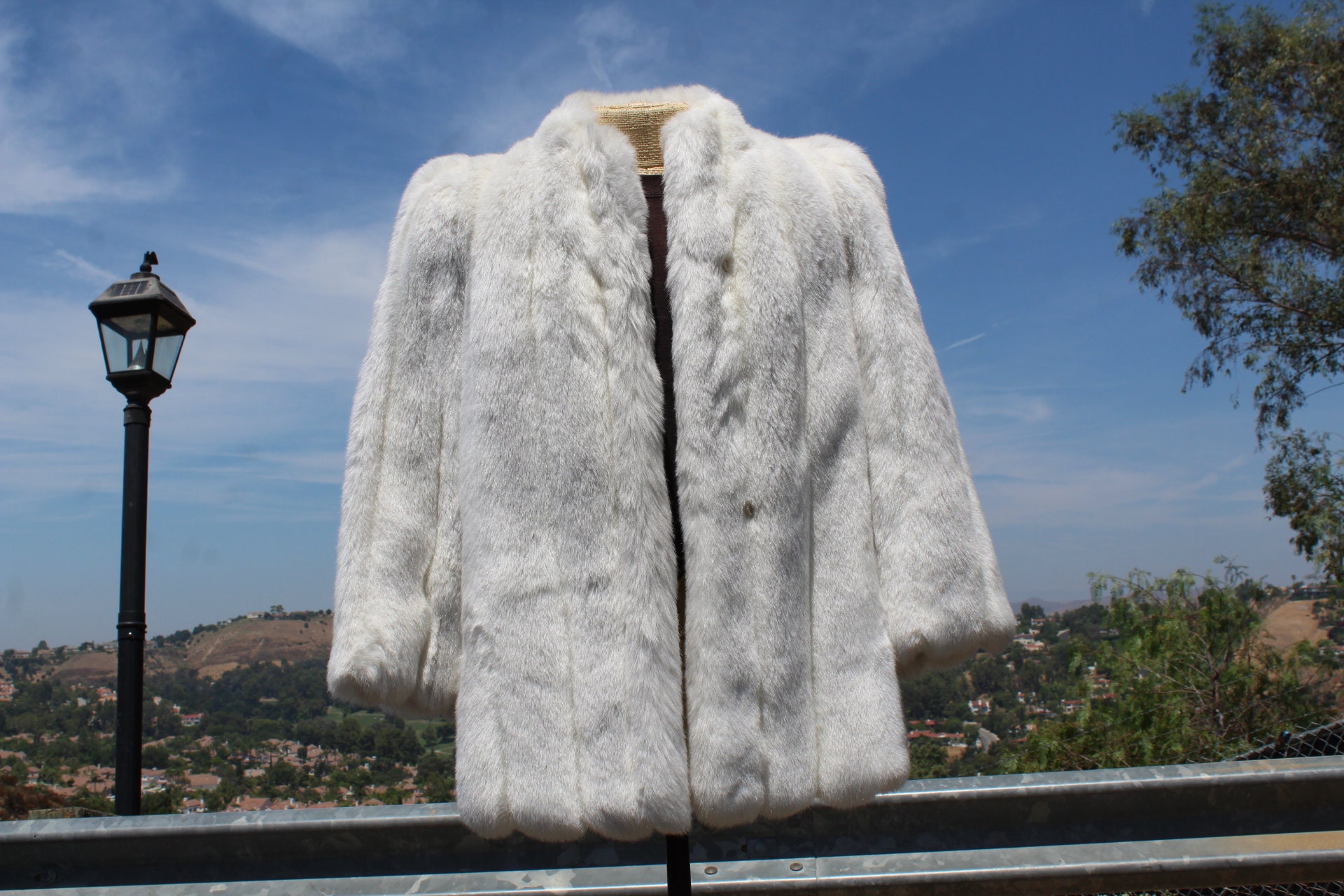 Vintage white mink coat sale