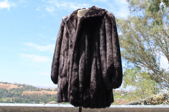 Jordache faux hotsell fur coat