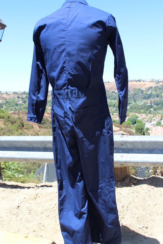 80s US Navy Blue Submariner Coverall 40 L (Vintag… - image 3
