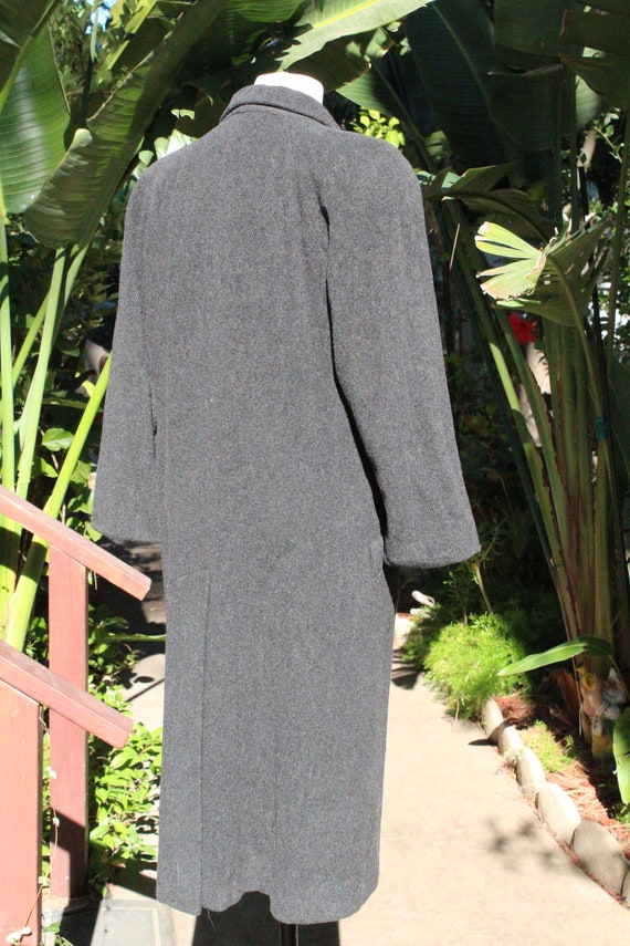 50s Grey London Fog Wool Overcoat Made in USA (Vi… - image 7