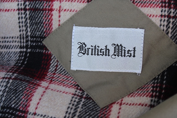 Vintage British Mist Large Brown Trench Coat (Vin… - image 8