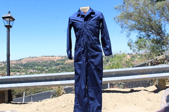 80s US Navy Blue Submariner Coverall 40 L (vintage / 80s / US Navy