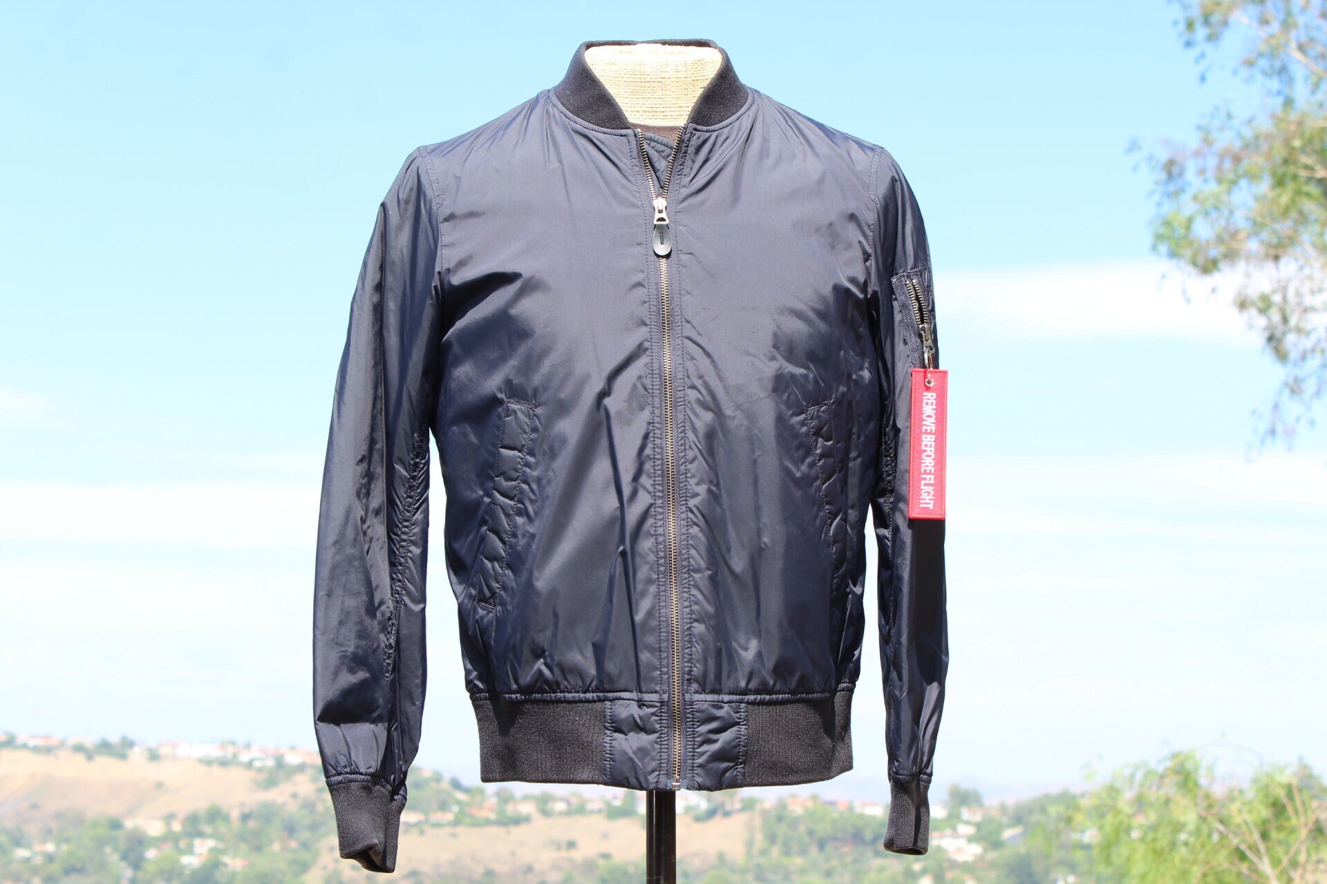 90s Black Insulated Bomber Jacket Small (vintage / 90s) - Etsy