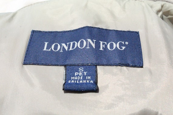 Tan Suede-Feel London Fog Windbreaker Parka w Hoo… - image 8