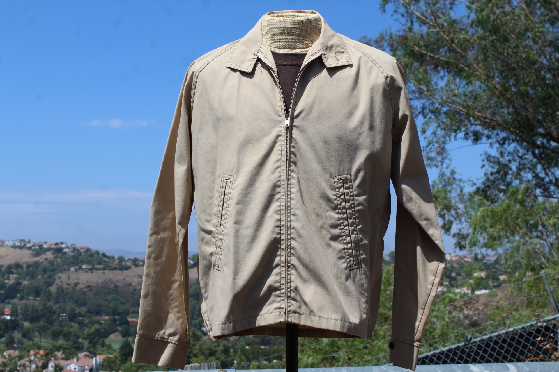 Cream windbreaker cheap