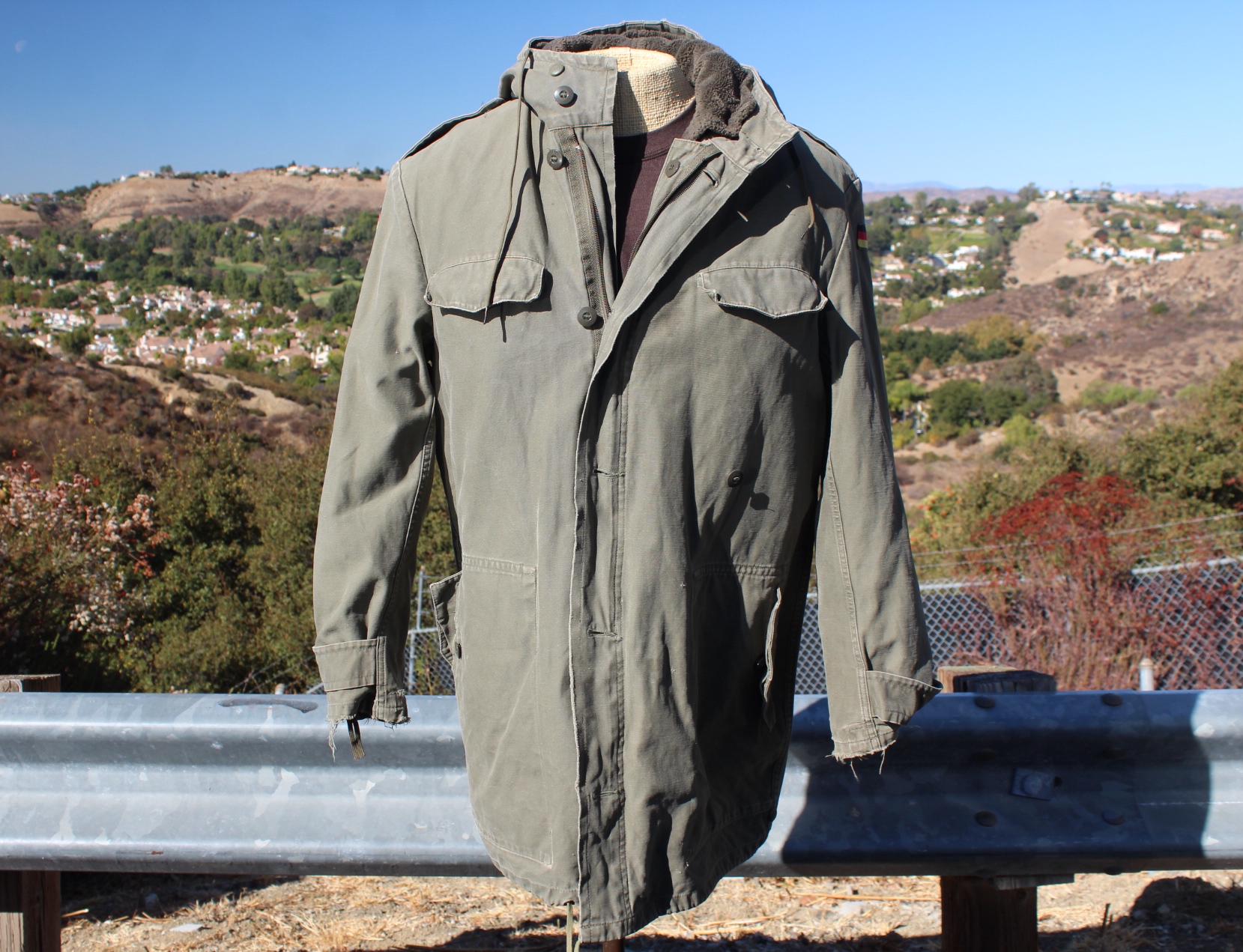 1991 German Military Parka W Liner Large (vintage / 1991 / German 