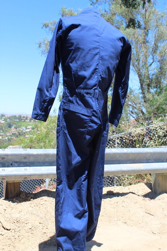80s US Navy Blue Submariner Coverall 40 L (Vintag… - image 4