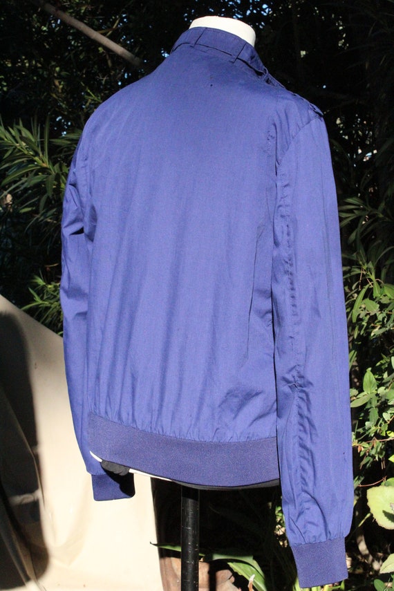 Vintage 80s Dark Blue Members Only Windbreaker (V… - image 6