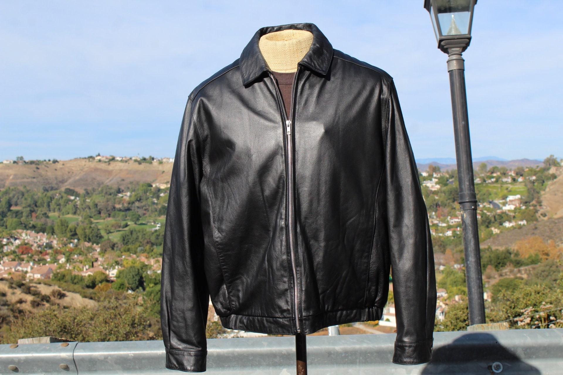90s Black Wilson's Leather Thinsulate Bomber Jacket Large 90s Black Wilson's Leather Thinsulate Bomber Jacket Large