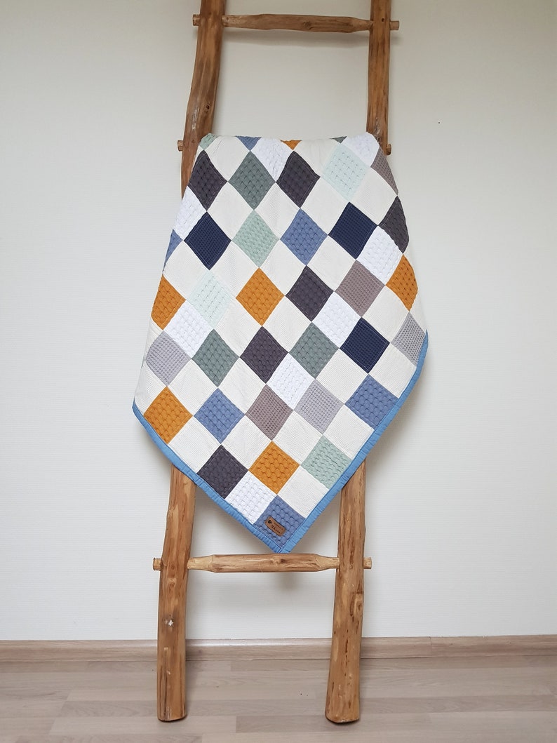 Homemade Nursery Bedding for Babies and Toddlers Soft Waffle Etsy